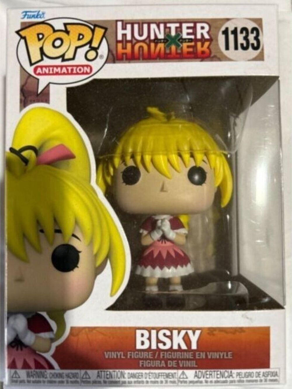 Funko Pop! Animation – Hunter x Hunter: Bisky #1133 Vinyl Figure – NEW in Box